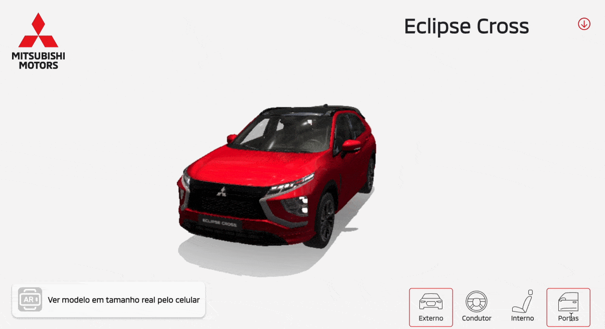 Visualizador e configurador 3D | AR para carro — 2